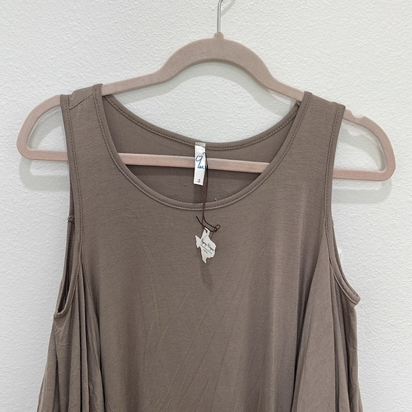 Ruffle Bell Sleeve Cold Shoulder Dress - Picture 8 of 10